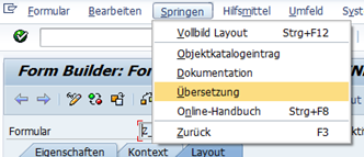 Übersetzung von Formularen - Einstieg