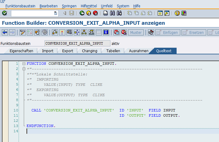 Conversion-Exits