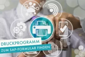 Druckprogramm SAP Formular