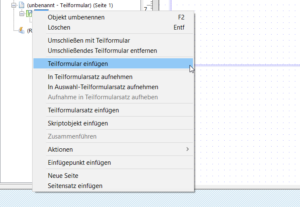 Tabellen in Adobe Forms
