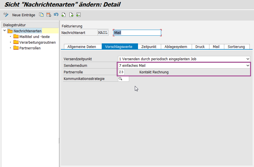 automatisierter Mailbetreff