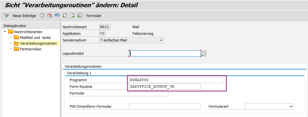 automatisierter Mailbetreff