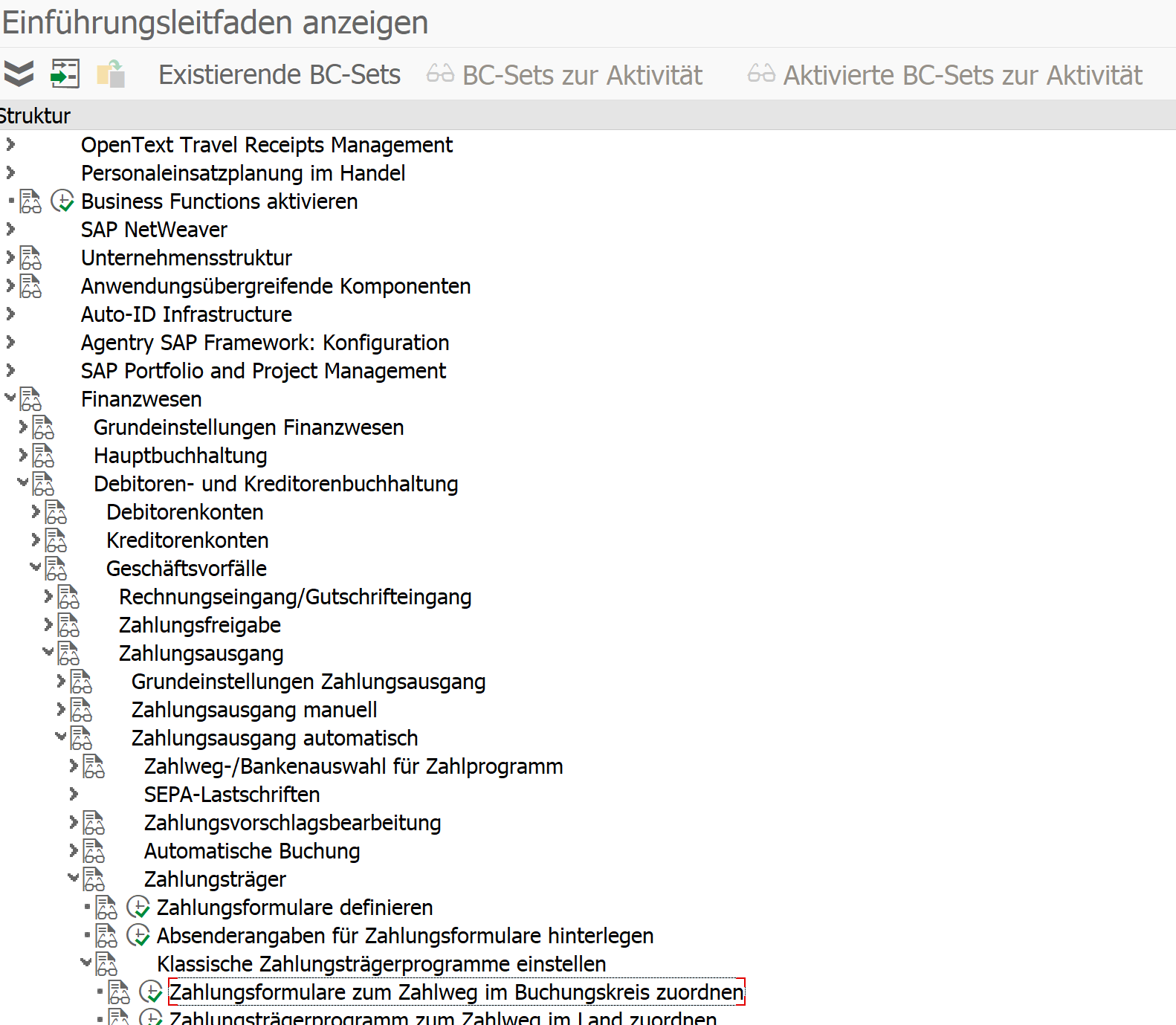 Zahlungsavis auf Adobe Forms umstellen