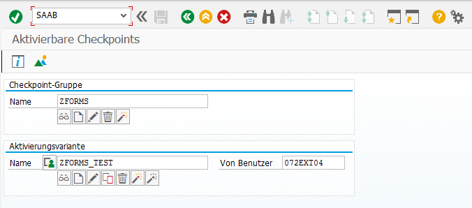 Komfortabel mit Adobe Forms arbeiten per Checkpointgruppe