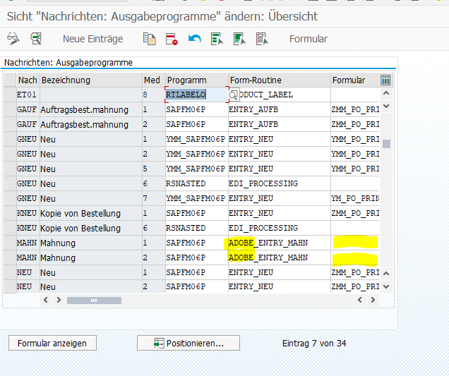 MM-Formulare auf Adobe Forms umstellen