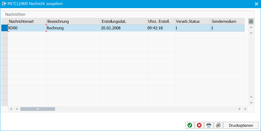 Howto: SAP Lieferungen und Rechnungen ausgeben