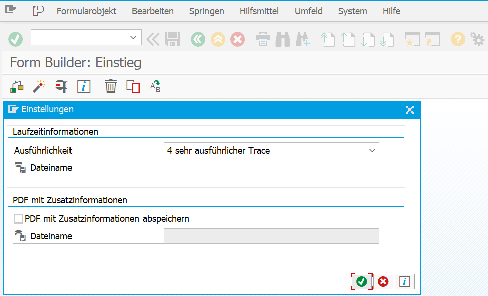 Adobe-Trace in der Transaktion SFP (2)