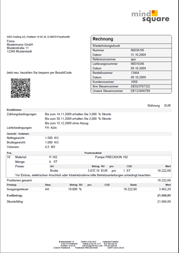 Abbildung 8: Neuer Standard