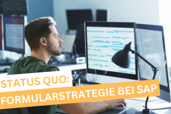 Formularstrategie SAP