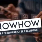 Digitale Rechnungsverarbeitung