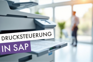 Drucksteuerung in SAP