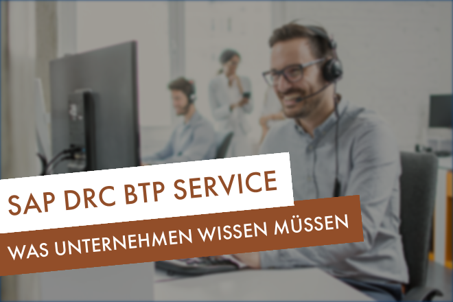 SAP DRC BTP Service
