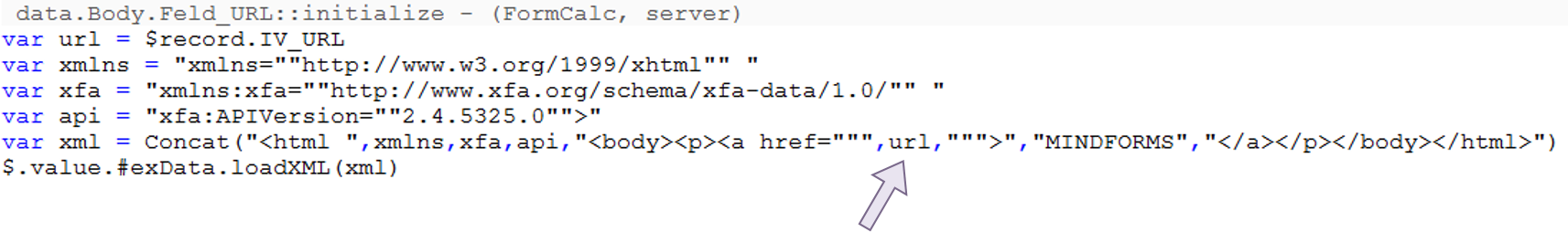 XML-Generierung