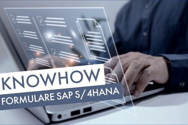 Formulare in SAP S/4HANA