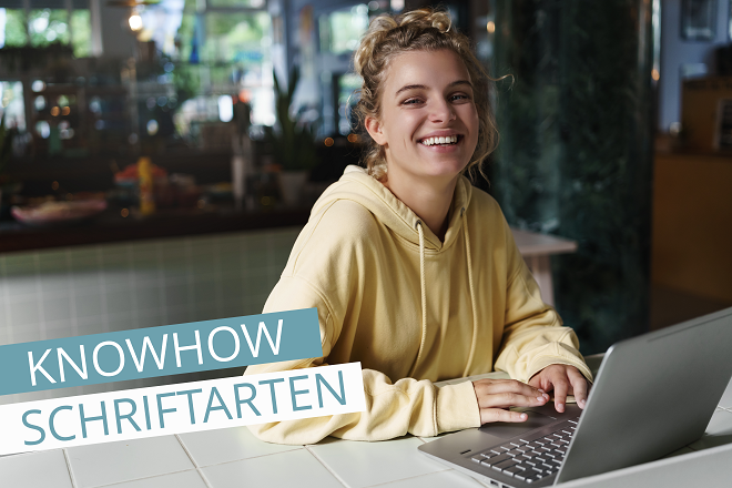 Schriftarten