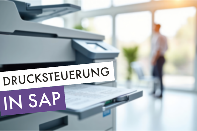 Drucksteuerung in SAP