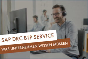 SAP DRC BTP Service