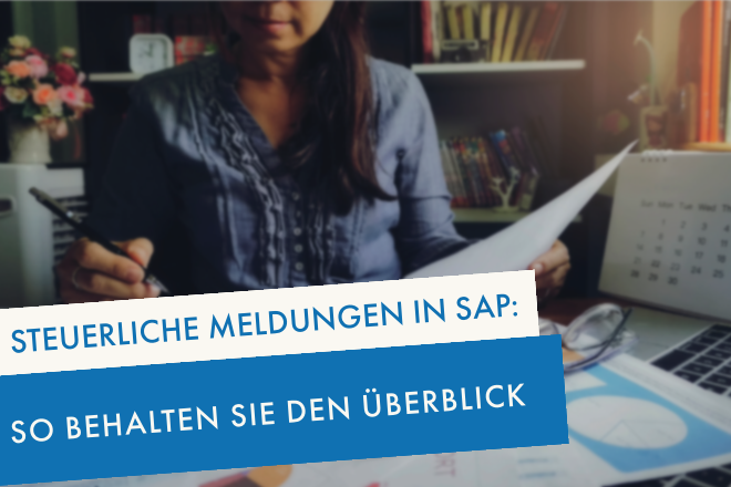 Steuerliche Meldungen in SAP