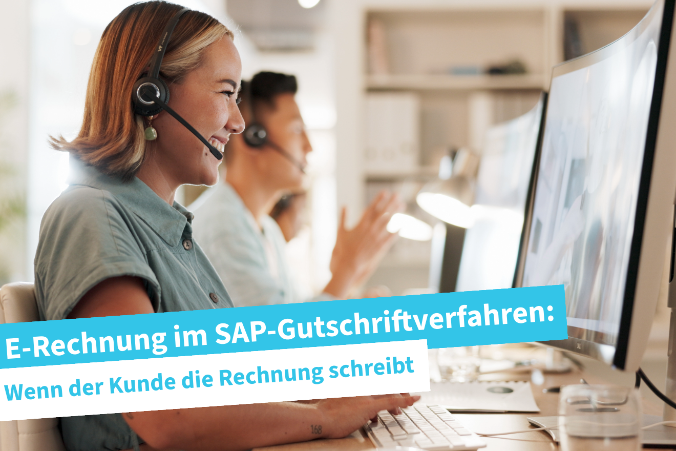 E-Rechnung im SAP-Gutschriftverfahren