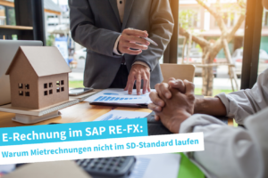 E-Rechnung im SAP RE-FX